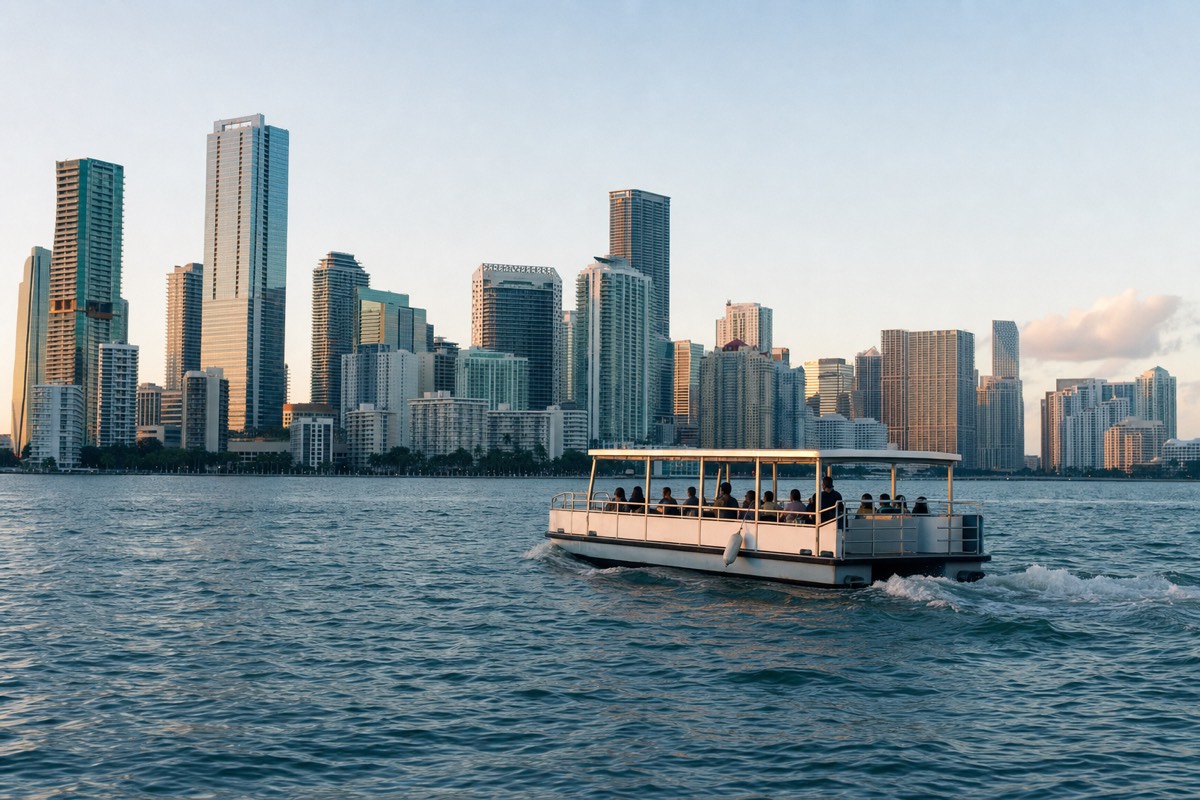 Miami Skyline Cruise: Biscayne Bay Views & City Lights