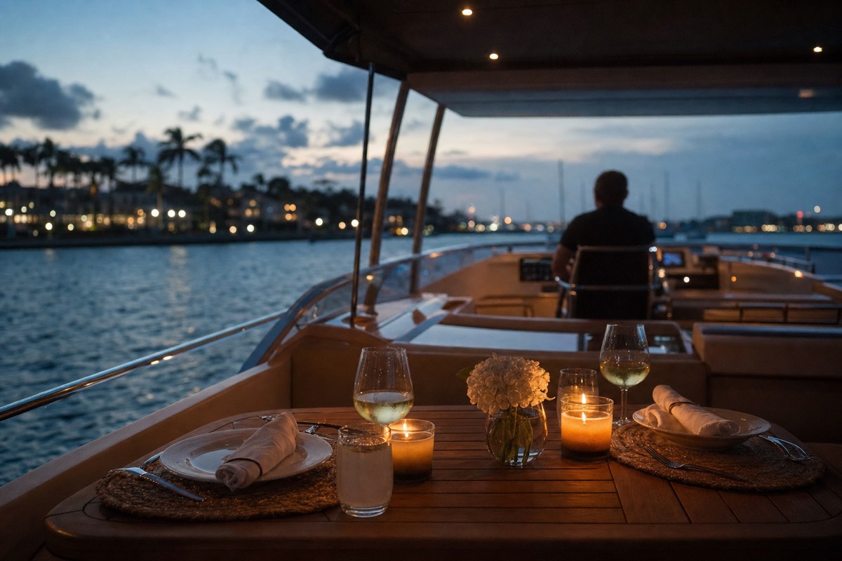 Private Yacht Charter with Captain, Biscayne Bay
